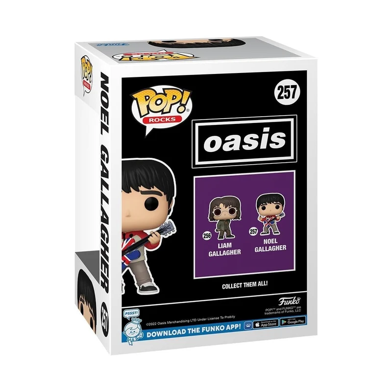 Funko Pop! Rocks: Oasis - Noel Gallagher - Figura in Vinile da Collezione - Idea Regalo - Merchandising Ufficiale - Giocattoli per Bambini e Adulti - Music Fans - Figura per i Collezionisti