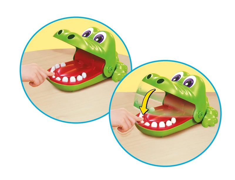 Hasbro - Coccodentista Gioco di Abilità [Versione Tedesca]