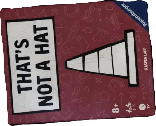 Ravensburger - That's Not a Hat!, Gioco di Carte per Tutta la Famiglia, 3-8 Giocatori, Idea Regalo per Adulti e Bambini 8+ Anni, Edizione in Italiano