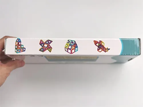 Condis Costruzioni Magnetiche Bambini 42 Pezzi, Giochi 3 4 5 6 7 anni, Educativi Calamite Puzzle Montessori