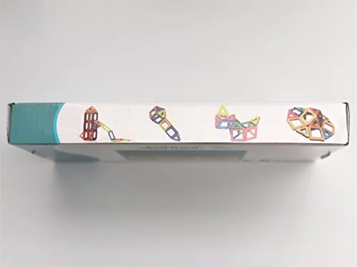 Condis Costruzioni Magnetiche Bambini 42 Pezzi, Giochi 3 4 5 6 7 anni, Educativi Calamite Puzzle Montessori