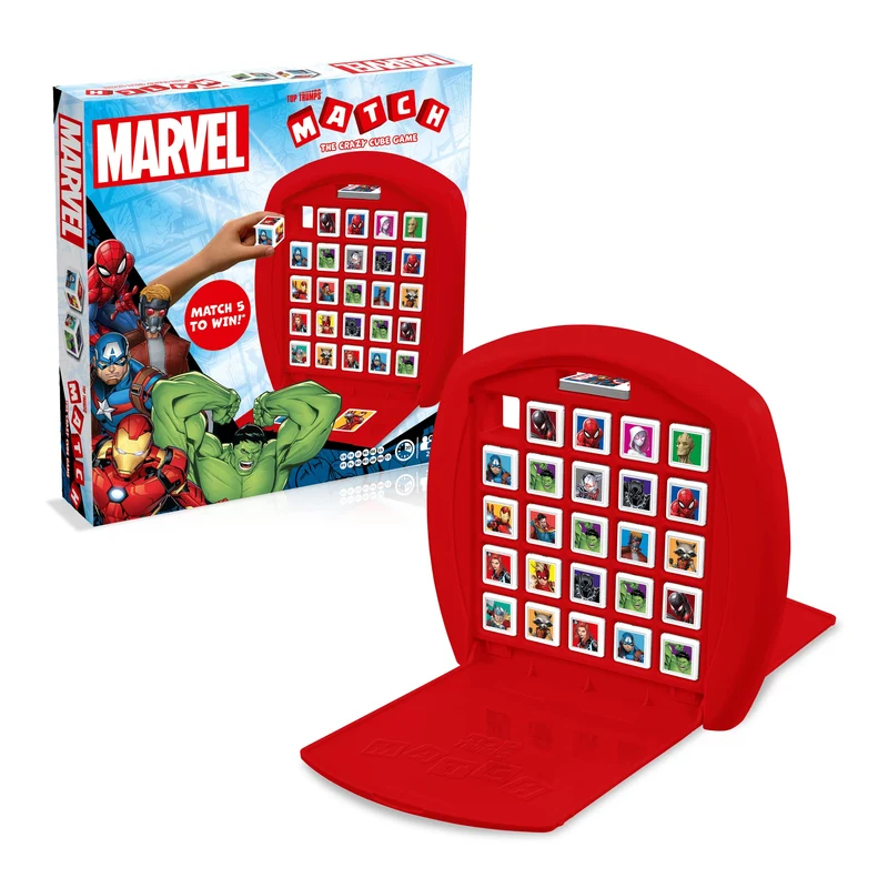 Top Trumps Match Marvel Avengers Giochi Da Tavolo - Giochi Da Tavolo Per 2 Giochi Educativi, Per Giocatori In Età 4 Plus E Fan Di Marvel Avengers.