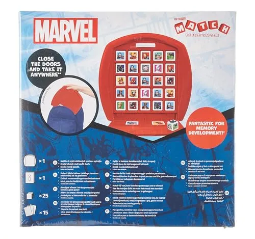 Top Trumps Match Marvel Avengers Giochi Da Tavolo - Giochi Da Tavolo Per 2 Giochi Educativi, Per Giocatori In Età 4 Plus E Fan Di Marvel Avengers.