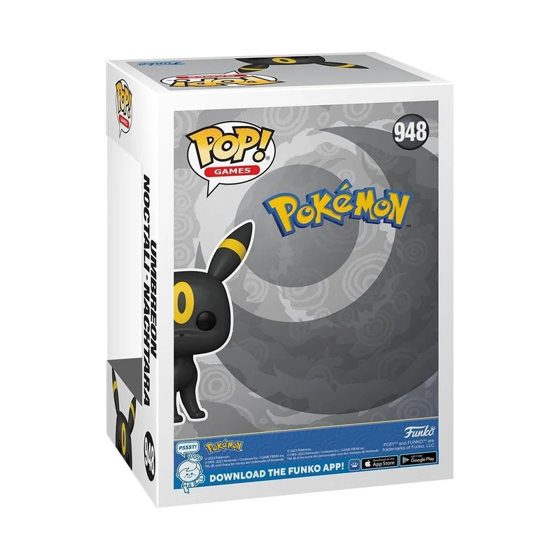 Funko POP! Games: Pokemon - Umbreon - Figura in Vinile da Collezione - Idea Regalo - Merchandising Ufficiale - Giocattoli per Bambini e Adulti - Video Games Fans - Figura per i Collezionisti