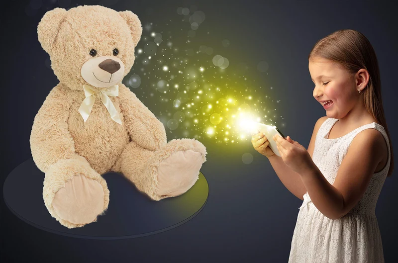 Brubaker Orsacchiotto Orso di Peluche - 100 cm di Altezza