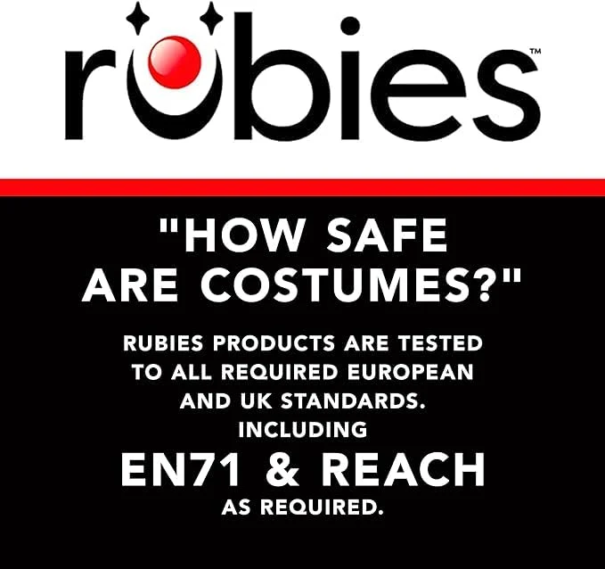 Rubie's Costume Da Strega Brillante Per Bambina, Arancione, Con Dettagli In Glitter E Cappello Con Dettagli In Paillettes Per Halloween, S (3-4 Anni)