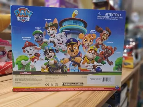 PAW Patrol Pup Squad Racers, Confezione Regalo con 6 veicoli, giocattoli per bambini e bambine da 3 anni in su