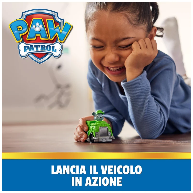 PAW Patrol Pup Squad Racers, Confezione Regalo con 6 veicoli, giocattoli per bambini e bambine da 3 anni in su