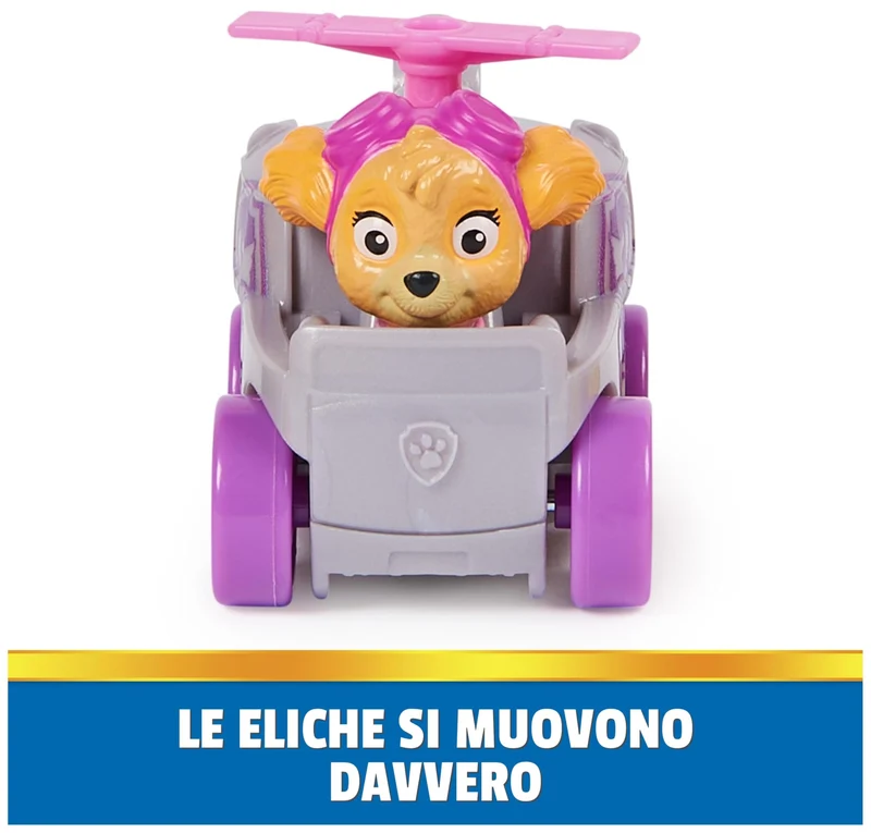 PAW Patrol Pup Squad Racers, Confezione Regalo con 6 veicoli, giocattoli per bambini e bambine da 3 anni in su