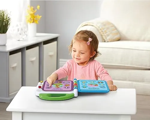 VTech Il Mio Primo Libro Illustrato - Le Mie Prime 100 Parole, Libro Bilingue per Bambini, Libro Sensoriale in Italiano e Inglese, Libro Neonato con 3 Modalità, Batterie Incluse, 18 Mesi - 4 Anni