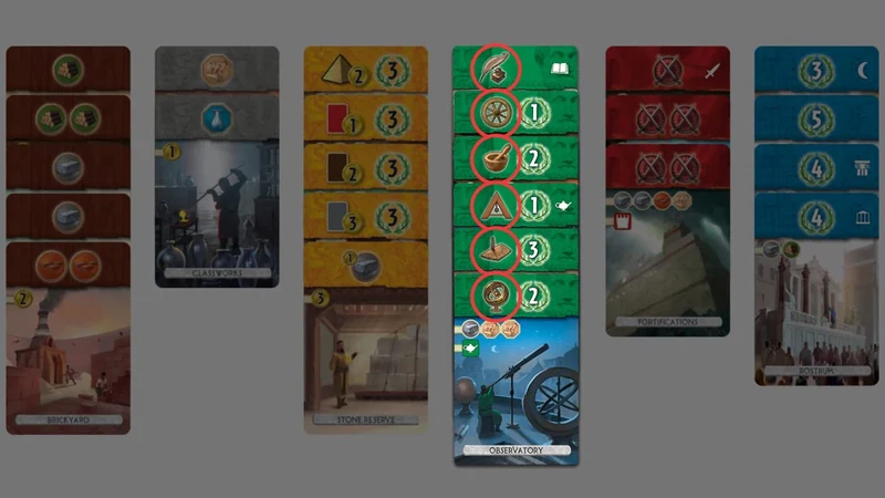 Asmodee - 7 Wonders Duel - Gioco da Tavolo di Strategia per 2 Giocatori, 10+ Anni, Edizione in Italiano