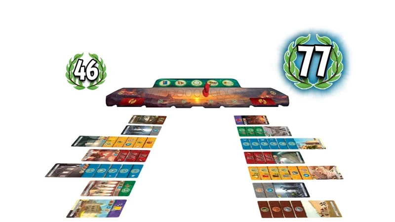 Asmodee - 7 Wonders Duel - Gioco da Tavolo di Strategia per 2 Giocatori, 10+ Anni, Edizione in Italiano