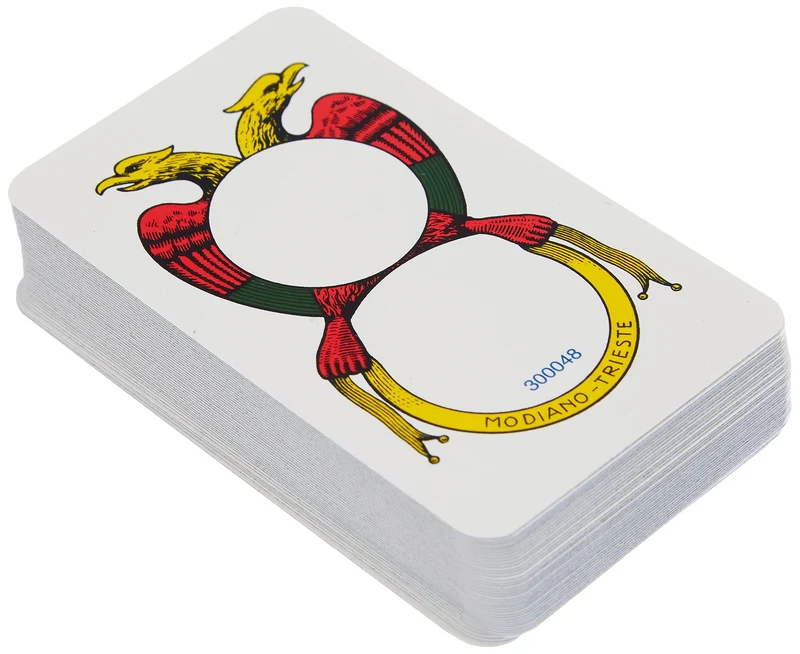 Modiano- Carte da Gioco del 150° Anniversario, Colore Napoletane Marroni, 300082