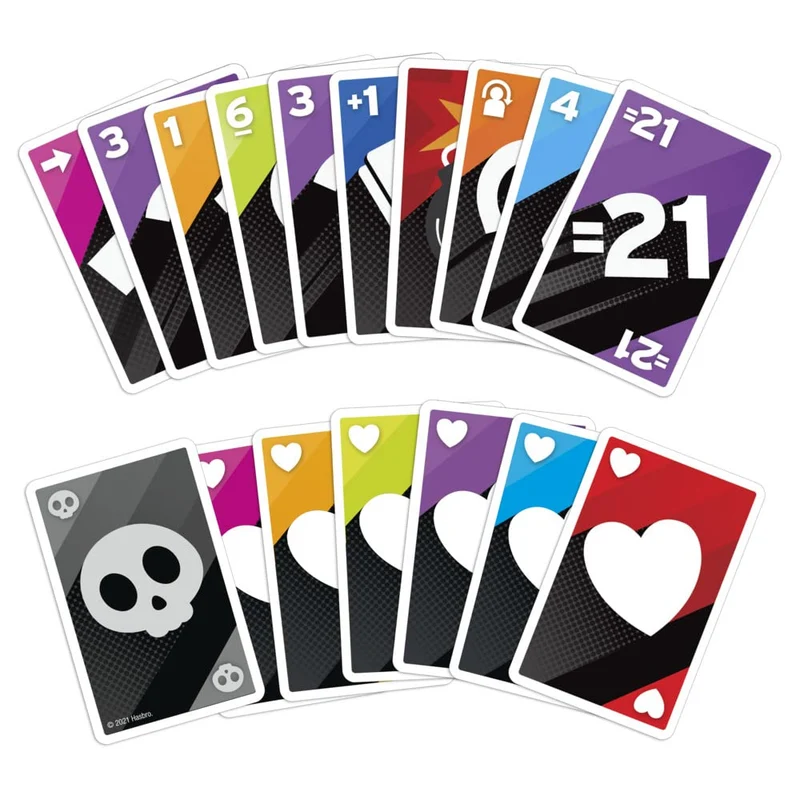 5 Alive, gioco di carte Hasbro Gaming dal ritmo incalzante per bambini e famiglie, giochi per tutta la famiglia, giochi di carte veloci da 2 a 6 giocatori