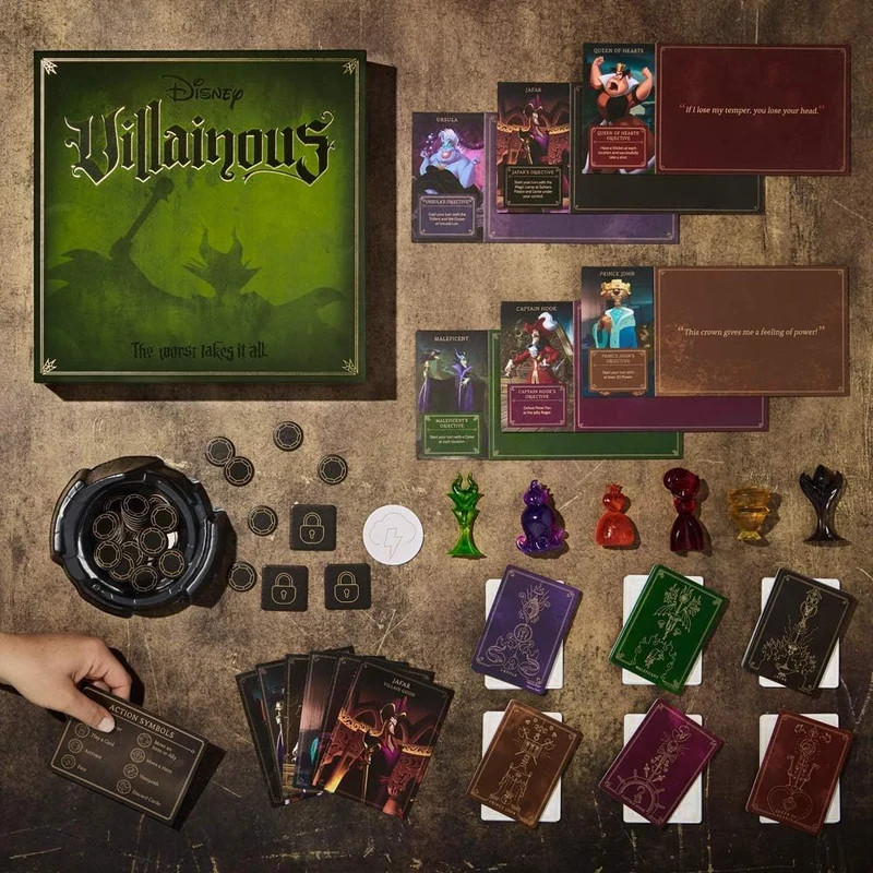 Ravensburger - Disney Villainous, Gioco da Tavolo, 2-4 Giocatori, Idea Regalo per Adulti e Ragazzi 10+ Anni, Edizione in Italiano