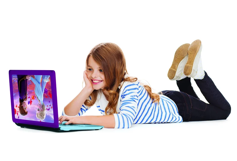 Lexibook Disney Frozen 2 Computer Portatile Educativo Bilingue Italiano/Inglese 124 attività Matematica Logica Musica Orologio JC598FZi5 3+anni
