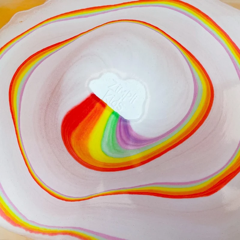 Zimpli Kids- Bomba da Bagno Grande Nuvola Arcobaleno, Multicolore ad Effetto Speciale, Regalo in Scatola Ragazze, Colore Bombe frizzanti, Compleanno per Bambini, 6361