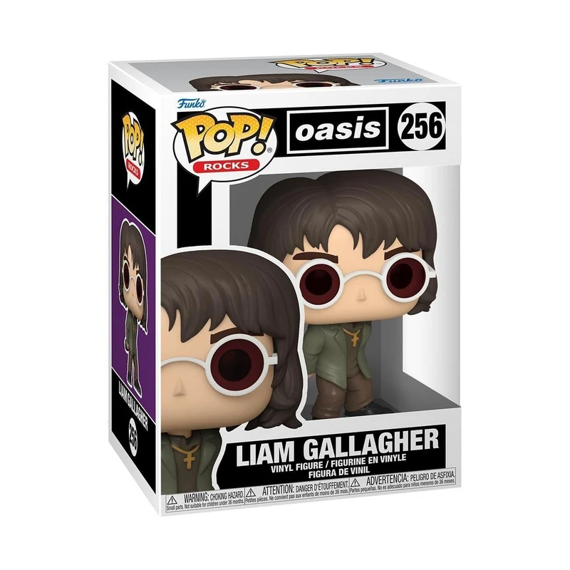 Funko Pop! Rocks: Oasis - Liam Gallagher - Figura in Vinile da Collezione - Idea Regalo - Merchandising Ufficiale - Giocattoli per Bambini e Adulti - Music Fans - Figura per i Collezionisti