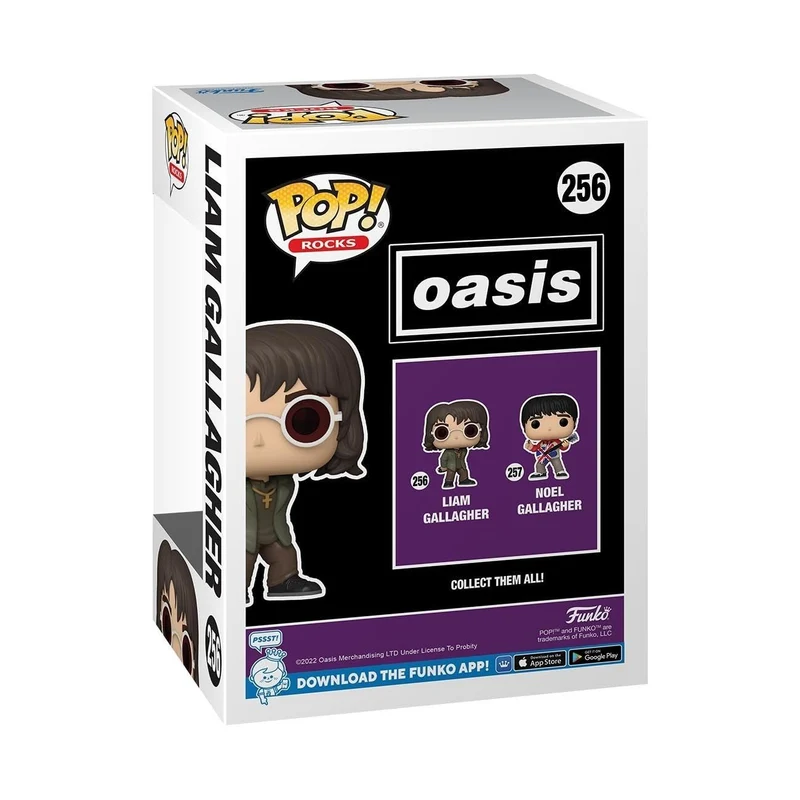 Funko Pop! Rocks: Oasis - Liam Gallagher - Figura in Vinile da Collezione - Idea Regalo - Merchandising Ufficiale - Giocattoli per Bambini e Adulti - Music Fans - Figura per i Collezionisti