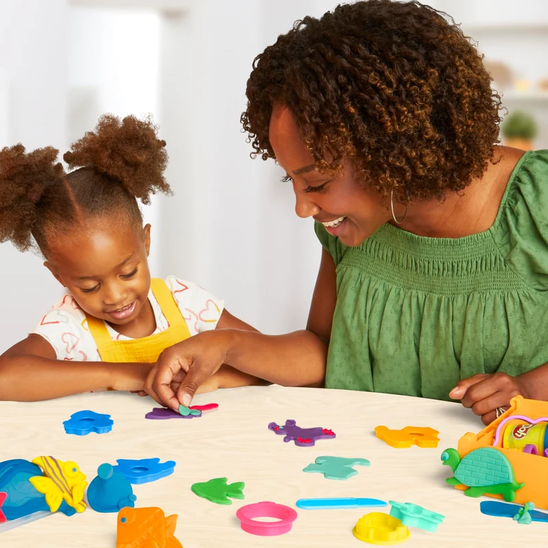 Play-Doh Set Contenitore Animali immaginari, Giocattoli per Bambini e Bambine