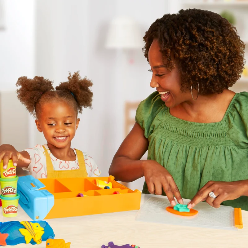 Play-Doh Set Contenitore Animali immaginari, Giocattoli per Bambini e Bambine