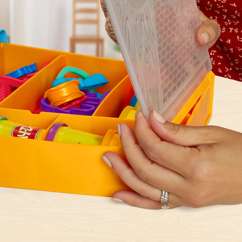 Play-Doh Set Contenitore Animali immaginari, Giocattoli per Bambini e Bambine