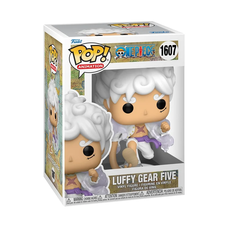 Funko POP! Animation: One Piece S8 - Monkey D. Luffy 79321- no. 1607-OP1 - Probabilità di 1/6 per la Variante Chase - Figura in Vinile da Collezione-Idea Regalo-Merchandising Ufficiale - Anime Fans