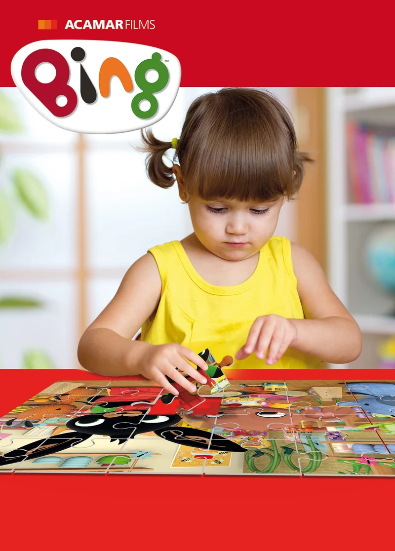 Lisciani Giochi Bing Puzzle M-Plus 24, Happy Birthday, 99429