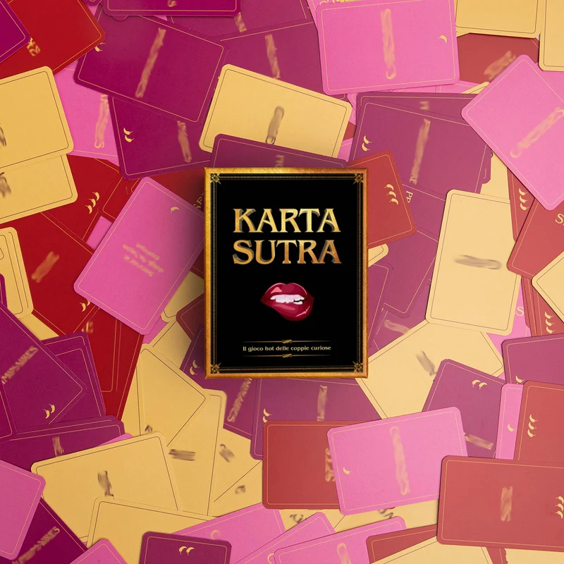 CARTA SUTRA Giochi di coppia – Gioco di coppia – 220 Carte – Giochi da tavolo adulti – Regali san valentino per lei/lui – Regali di coppia – Regalo donna – Regali per lui – Accessori per coppia