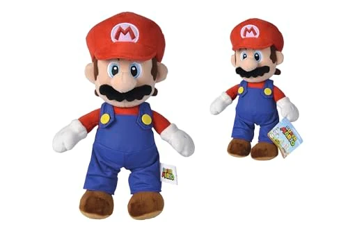 Simba Super Mario Peluche, 109231010, +0 Anni, 30 Cm