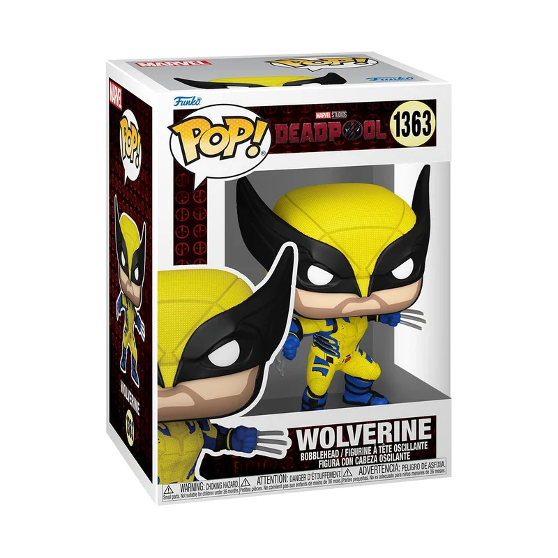 Funko POP! Marvel: Deadpool & Wolverine - Wolverine - Figura in Vinile da Collezione - Merchandising Ufficiale - Giocattoli per Bambini e Adulti - Movies Fans - Figura per i Collezionisti