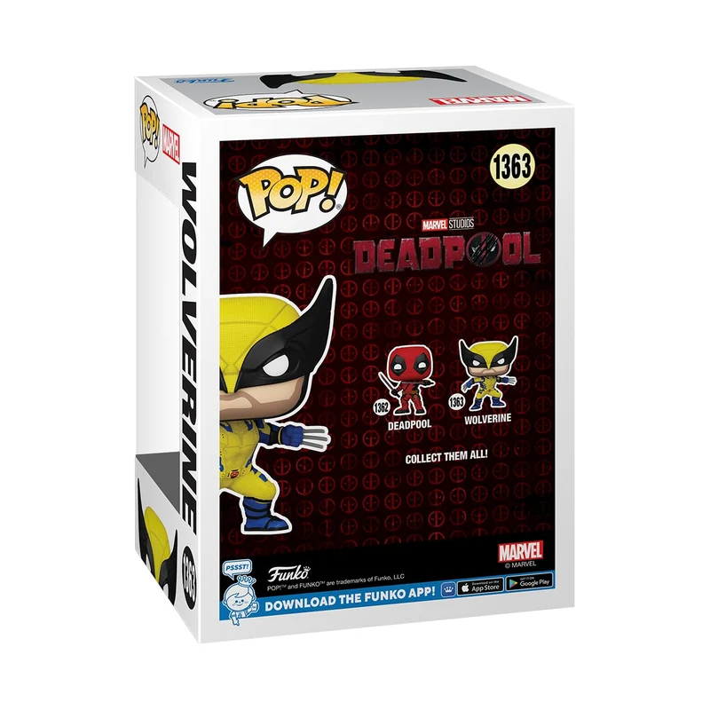 Funko POP! Marvel: Deadpool & Wolverine - Wolverine - Figura in Vinile da Collezione - Merchandising Ufficiale - Giocattoli per Bambini e Adulti - Movies Fans - Figura per i Collezionisti