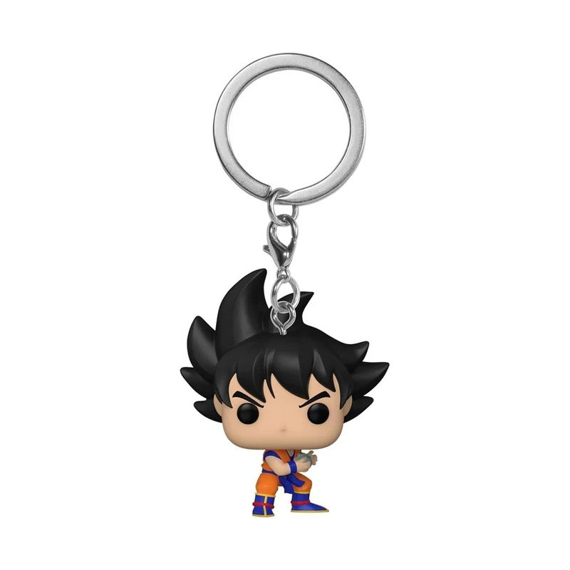 Funko Pop! Keychain: DBZ - Goku with Kamehameha - Dragon Ball - Mini Figura in Vinile da Collezione novità Portachiavi - Riempitivi per Calze - Idea Regalo - Merchandising Ufficiale - Anime Fans