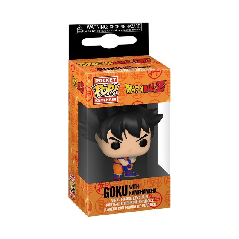 Funko Pop! Keychain: DBZ - Goku with Kamehameha - Dragon Ball - Mini Figura in Vinile da Collezione novità Portachiavi - Riempitivi per Calze - Idea Regalo - Merchandising Ufficiale - Anime Fans
