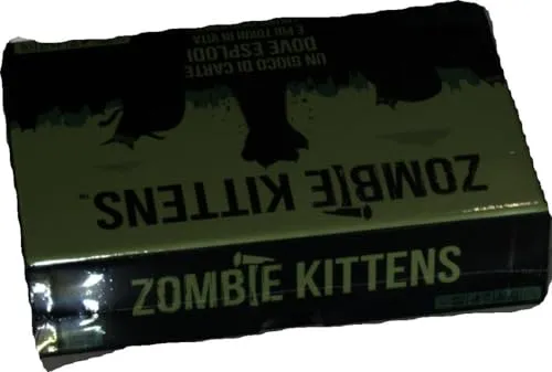 Asmodee - Zombie Kittens - Gioco di Carte, Party Game, 2-5 Giocatori, 7+ Anni, Edizione in Italiano