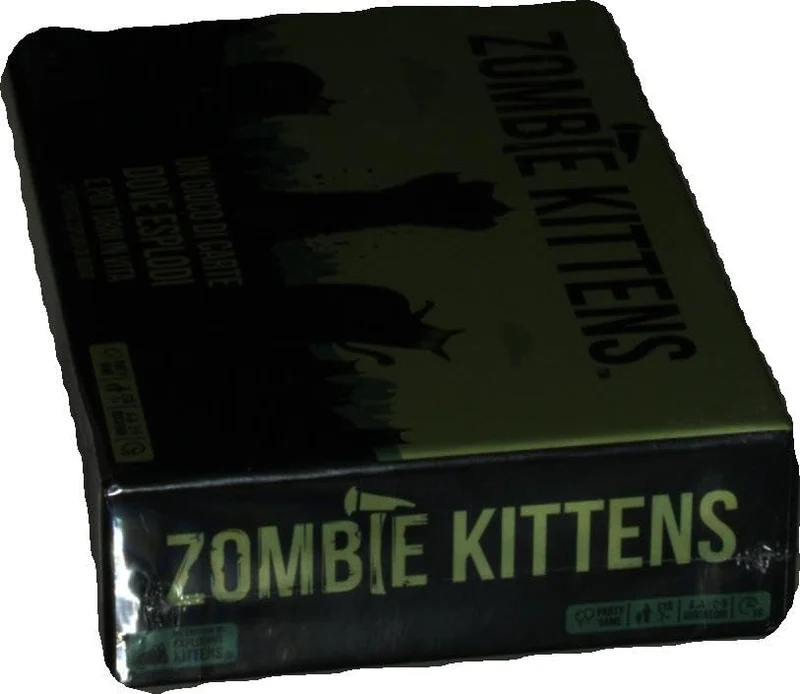 Asmodee - Zombie Kittens - Gioco di Carte, Party Game, 2-5 Giocatori, 7+ Anni, Edizione in Italiano