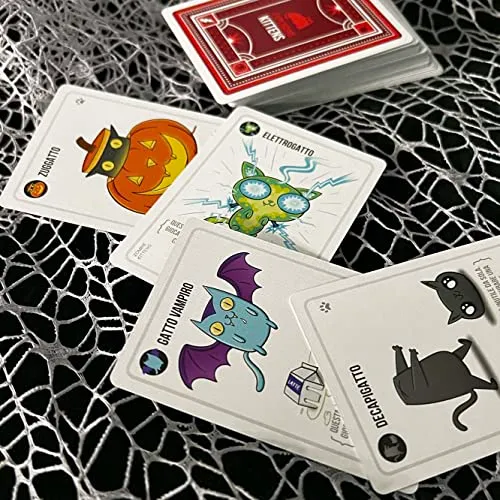 Asmodee - Zombie Kittens - Gioco di Carte, Party Game, 2-5 Giocatori, 7+ Anni, Edizione in Italiano