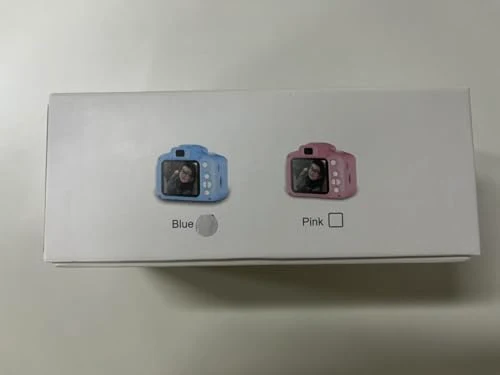 Faburo Macchina Fotografica Bambini con Scheda SD 32 GB, Fotocamera Bambini Portatile, Ricaricabile Fotocamera Digital Bambini, Videocamera Regalo di Compleanno/Natale per Bambini(Blu)