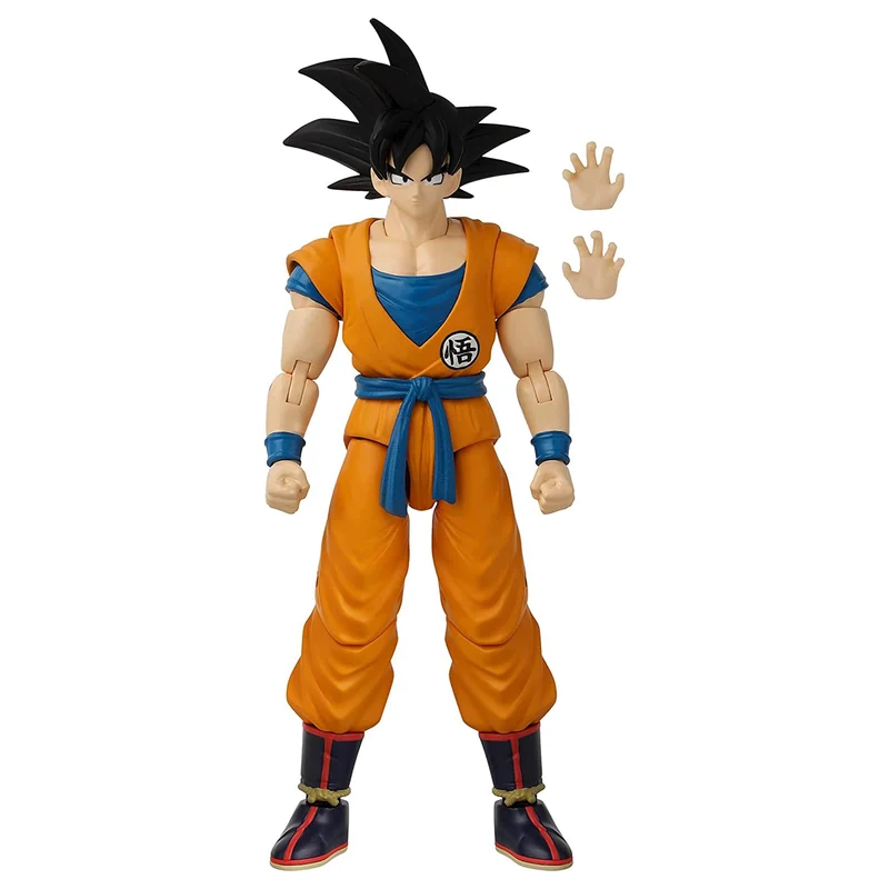 Dragon Ball Super Bandai Super Hero - Figurina Dragon Star 17 cm - Goku - Licenza ufficiale Dragon Ball - Figurina articolata Goku - Giocattolo per bambini 4 anni e + - 40720