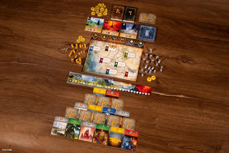 Asmodee Il Signore degli Anelli: Duel for Middle Earth, Gioco da Tavolo per 2 Giocatori, 10+ Anni, Edizione in Italiano