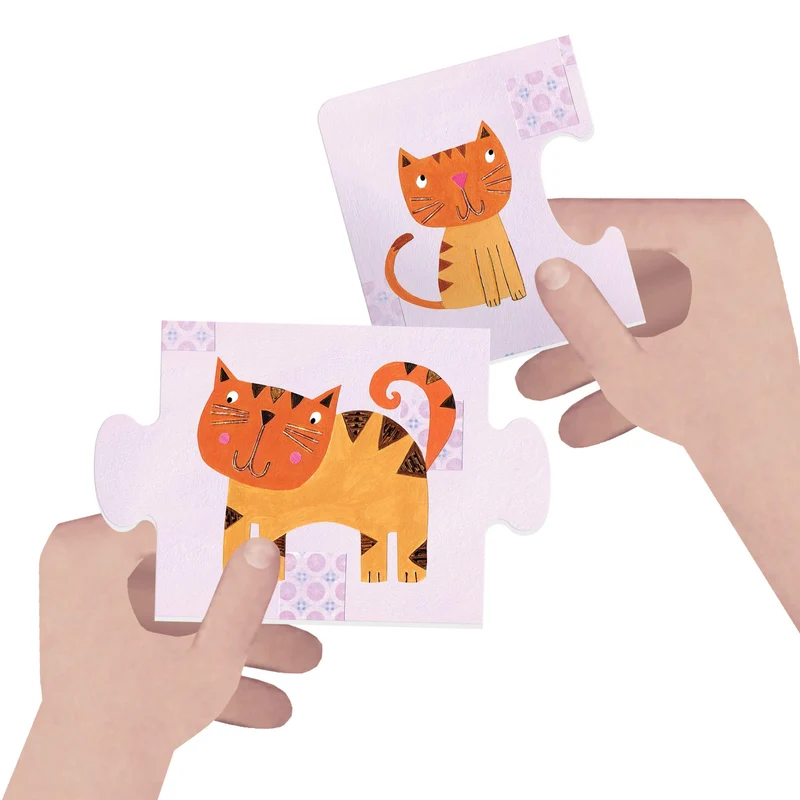 Headu Cuccioli & Pappa Un Gioco Di Logica Per I Più Piccoli It20058 Gioco Educativo Per Bambini 2-4 Anni Made In Italy