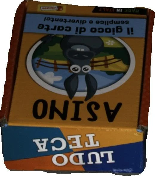 Liscianigiochi Ludoteca Le Carte Dei Bambini Asino Gioco Di Società, Multicolore, 85743