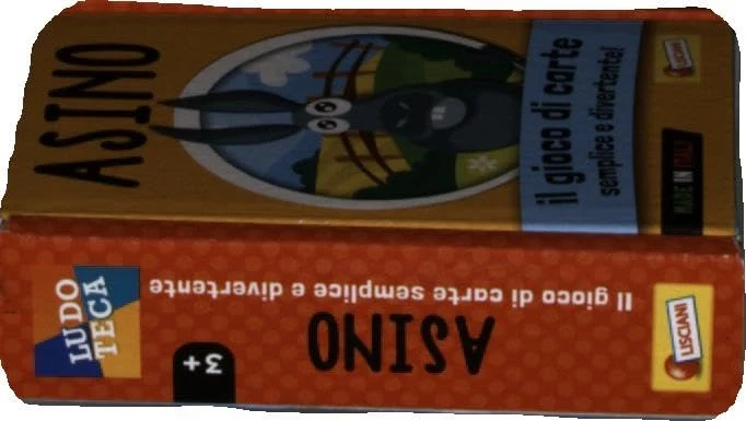 Liscianigiochi Ludoteca Le Carte Dei Bambini Asino Gioco Di Società, Multicolore, 85743