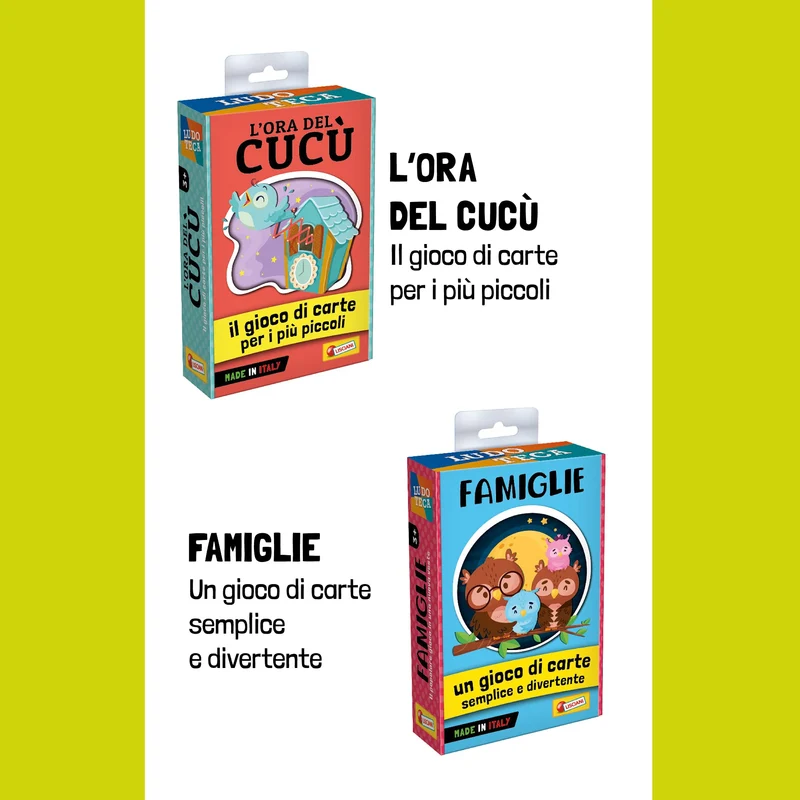 Liscianigiochi Ludoteca Le Carte Dei Bambini Asino Gioco Di Società, Multicolore, 85743