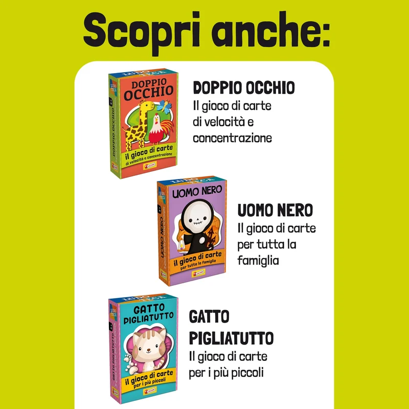 Liscianigiochi Ludoteca Le Carte Dei Bambini Asino Gioco Di Società, Multicolore, 85743