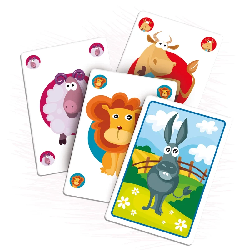Liscianigiochi Ludoteca Le Carte Dei Bambini Asino Gioco Di Società, Multicolore, 85743