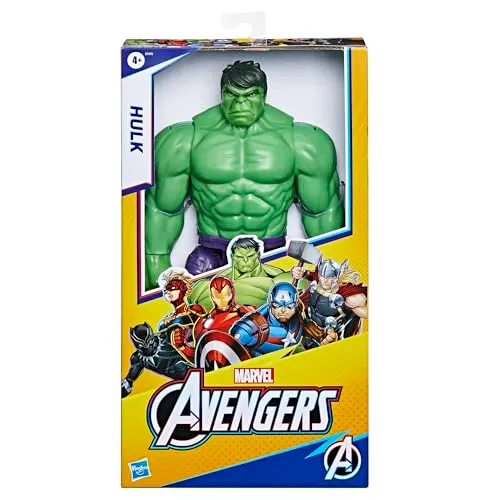 Hasbro Marvel Avengers Titan Hero Series Blast Gear, Action Figure di Hulk, Classe Deluxe, di 30 cm, per Bambini dai 4 Anni in Su