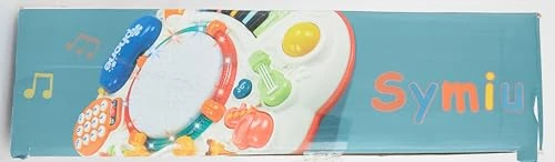 Giochi Bambini 1 Anno - Tavolo Multiattivita Bambini con Suoni e Luci Giochi Montessori 1 Anno Tavolino Bambini Gioco Bimbo Interattivo 1 Anno Strumenti Musicali Bambini Regalo Bimba Bimbo 1 2 3 Anno