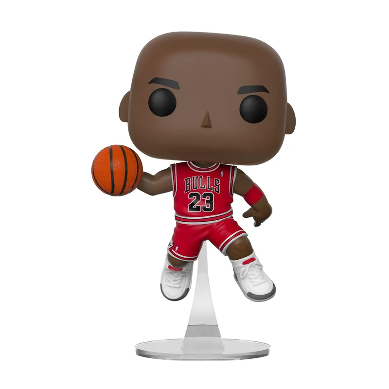 Funko Pop NBA Bulls Michael Jordan Figura in Vinile da Collezione Idea Regalo Merchandising Ufficiale Giocattoli per Bambini e Adulti Sports Fans Figura da Collezione e da Esposizione