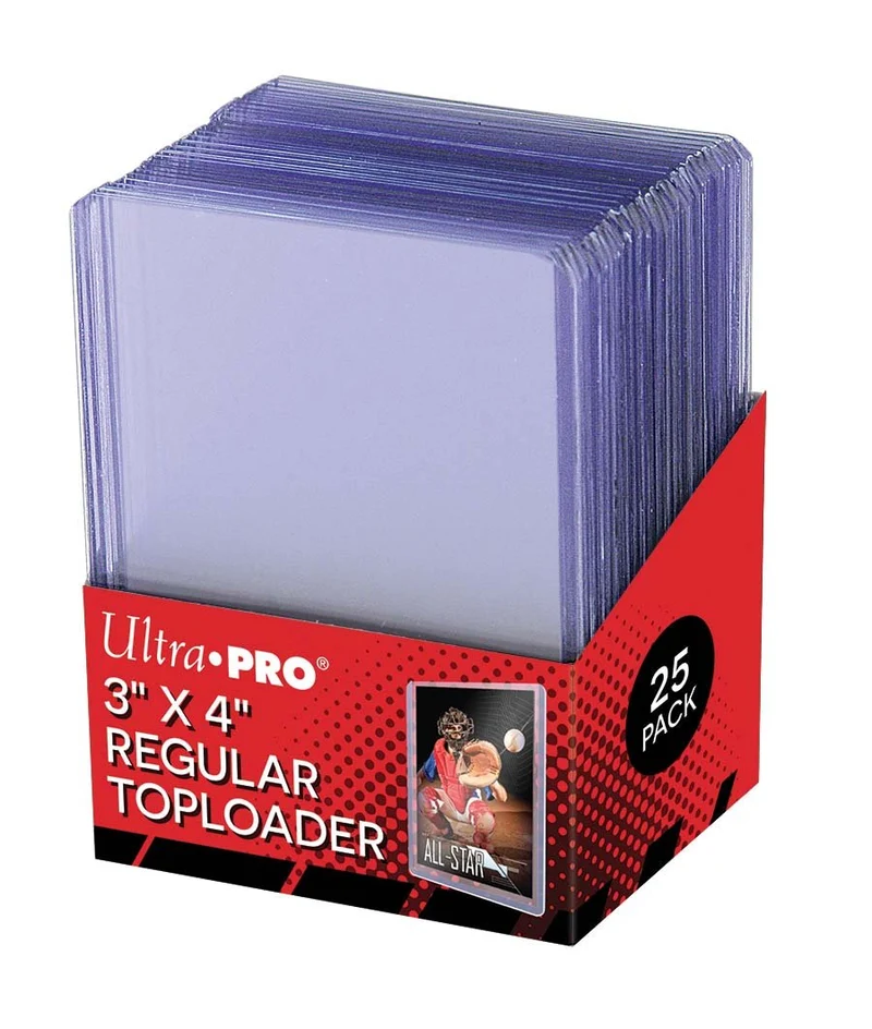 Ultra Pro Toploaders 3 x 4 Gioco di Carte Trasparente Regolare CT25.